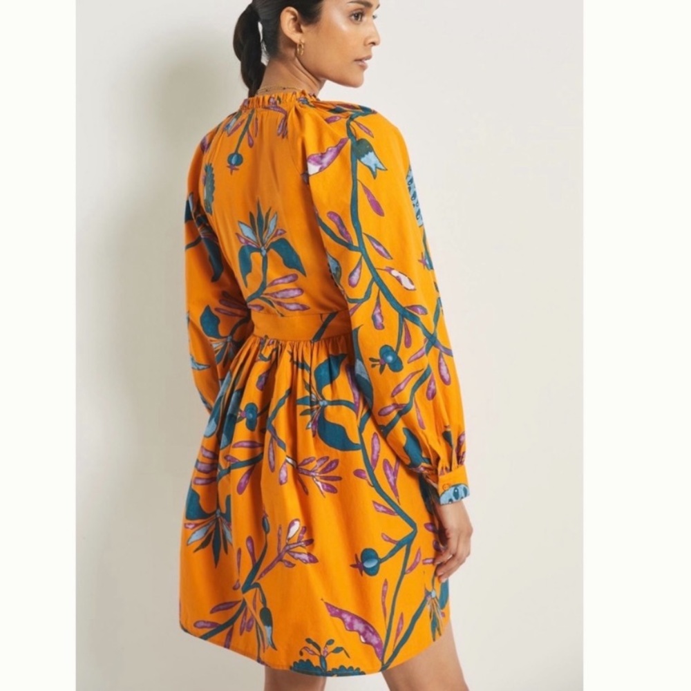 ANTHROPOLOGIE Let Me Be Printed Tunic Dress S - Picture 2 of 8